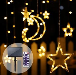 China 123LEDs Outdoor Hanging Solar Lights factory