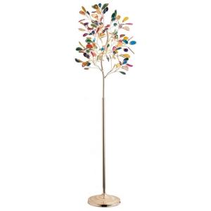 China Colorful Tree Shape Modern Floor Light Iron Material LED Decorative Lightings H165cm factory