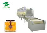 Automatic Sterilizing Microwave Equipment For Glass Canned Food