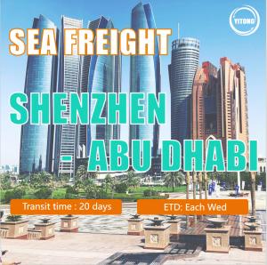 China Sea Freight From Shenzhen To Abu Dhabi factory