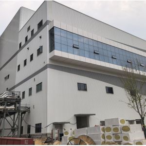 China Q235B Q355B Galvanized Purlin Metal Shed Design Prefabricated Steel Structure Workshop Building For Self Storage factory