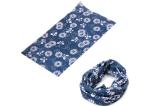 Red Heart Pattern Womens Headwear , Travel Original Multifunctional Headwear