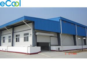 China Steel Structure Multi Purpose Cold Storage Warehouse 15000 Tons With Blast Freezer factory