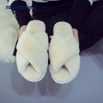 Fashion Ladies Furry Full Fur Slippers EUR36 - 41