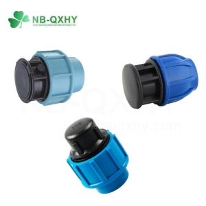 Thread Connection PP Compression Pipe Fitting Male/Female Equal Reducing Tee