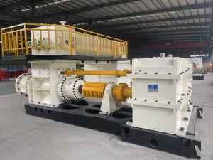 China EV60A Carbon Steel Vacuum Extruder Clay Brick Forming Machine Mixing Tooth factory