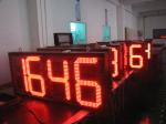 IP65 Waterproof Red LED Panel for Time and Temperature Display Outdoor