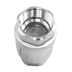 China Mini Air Natural Gas Check Valve 304 Stainless Steel With CE Approval factory