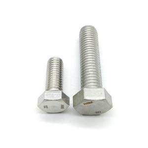 China ASTM A193M Class B8M Hex Heavy Screws SS316 Stainless Steel Screws Nuts Bolts ANSI ASME B18 2.3 3M factory