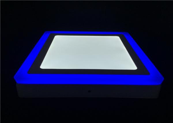 18+6W watt Hanging Square Double Color LED Ceiling Panel Llight Commercial