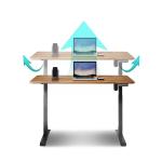 Electric Smart Height Adjustable Metal Gaming Desk for Modern Bedroom Furniture