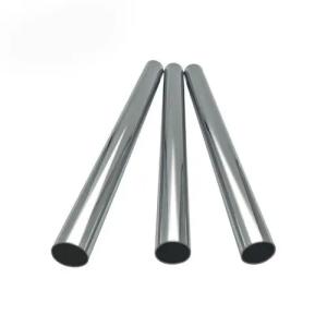China 304 316 Stainless Steel Welded Round Pipes Price Per Meter factory