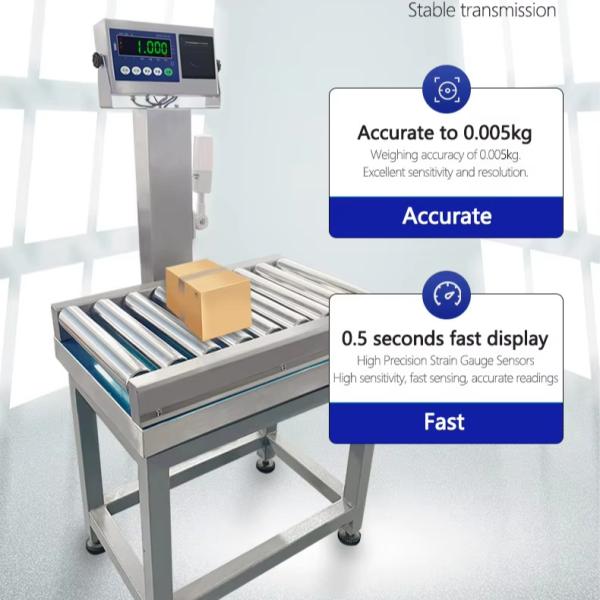 High Precision Food Checkweigher 15-500kg 580*800mm with Stainless Steel