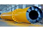 electric / gas heating Continuous Rotary Drum Dryer machine For Plastic Sheet