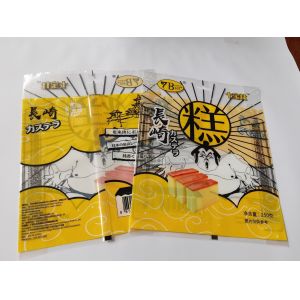 China OEM 140mic Gusseted Polythene Bags Gravure Printing Side Seal Pouch on sale