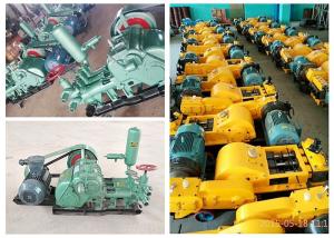 China BW160 Diesel Engine Cement Grout Mud Pump Electric Power Low Pressure factory
