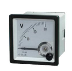 China SD-48 DC 150V Analog Panel Meter Voltmeter Class 2.5 Accuracy factory