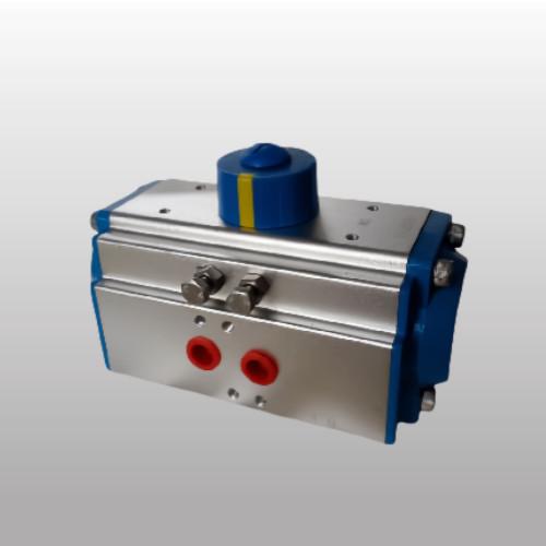 Aluminum Double Action Pneumatic Actuator , 90 Degree Turn Pneumatic Actuator