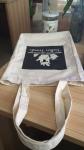 Canvas Customized Logo 25x37x5cm Shopping Tote Bag