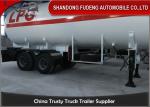 55 Cubic LPG Tank Trailer Medium Pressure Round Shape Steel Tank Body