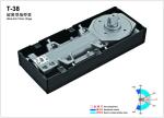 Floor Hinge T-38, color:black or blue, casting iron, weight capacity 110kgs,