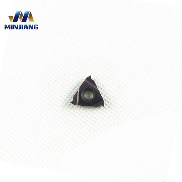 NPT carbide thread inserts with high wear resistance and reliable sealing