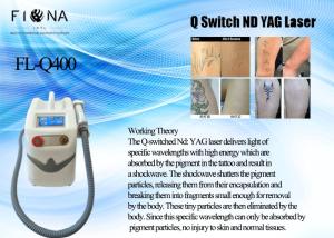 China Professional Q Switched ND YAG Laser tattoo Removal Machine For Pigment Removal 1-8 Hz Pulse Rate factory