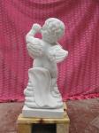 Child marble sculpture