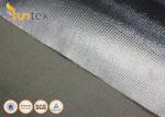 14 microns Aluminum Foil Fiberglass Cloth Fire Insulation Blanket Glass Fiber