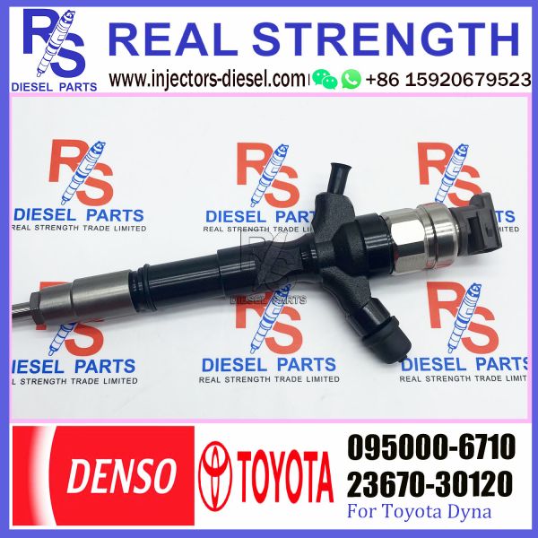 common rail diesel fuel injector 095000-6710 23670-30120 for To-yota-Dyna engine