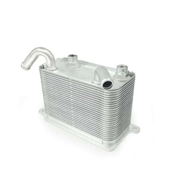 Auto Parts Transmission Oil Radiator Cooler Compatible 6.0L W12 2004-2006 3D0