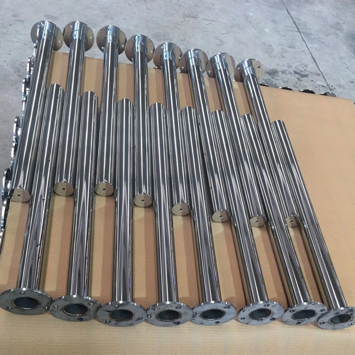 High Speed Rail Mounted Handrail Glass Balustrade With High Durability Over 5 Years