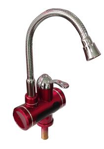 China 304SS Digital Control Electric Faucet ABS Instant Heat Kitchen Taps factory