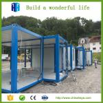 2017 Unique fashion modular steel frame prefab container house for people life