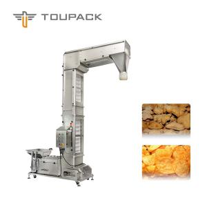 China Heat Resistant 8m³/H 3.6L Z Type Bucket Elevator For Snack Food factory