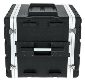 China 10U ABS Amp 19 Inch Amplifier Rack Case Double Door factory