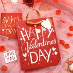 Full Print Competitive Special Valentine's Day Luxury Red Gift Shopping Paper
