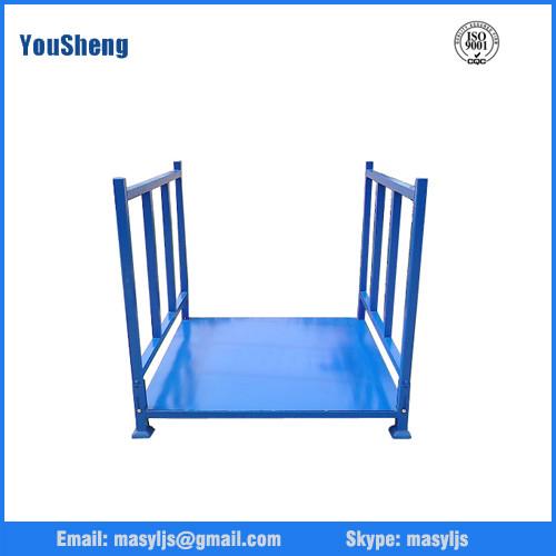 Warehouse industrial stacking steel pallet tyre rack，storage steel rack,