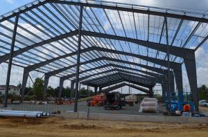 China Single Span Pre-engineering Building Prefabricated Light Steel Structure factory