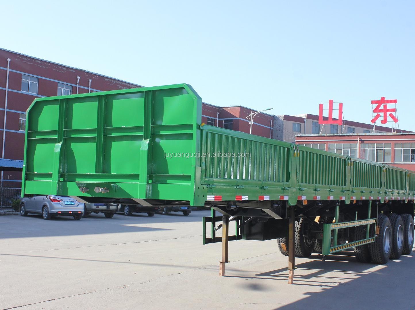 Special Vehical Manufacturing 30-60 Tons 45 Ft Semi Trailer with York Optional Axle
