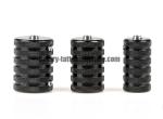 Black Aluminium Disposable Tattoo Grips 25mm / 30mm / 35mm Width Easy Installati