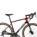 R8.7KG ETROSPEC 22S Carbon Fibre Gravel Bike Red 700x40C Tire For Men