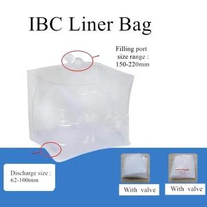 China 1200L Coconut Oil IBC Liner Bag Tote Tank Environmental Friendly factory