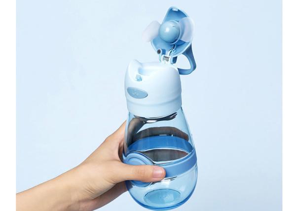 Innovative Sports Drink Bottle , Plain Sports Water Bottles With Cooling Fan