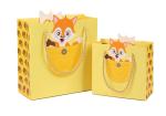 CMYK 4 Color Offset Printing Paper Box Bag for Cartoon Cute Animal Gift Shopping