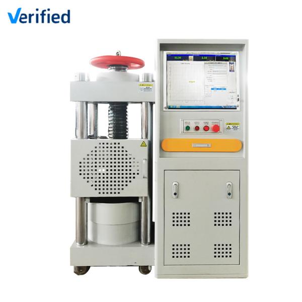 Hydraulic Universal Testing Machine Brick Stone Cement Concrete Compression Test