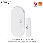 Tuya Zigbee Window Door Sensor Smart Window Alarms