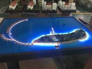 China Master Resort Villa 3D Model ABS Plastic / Acrylic Material 1 / 500 Scale factory