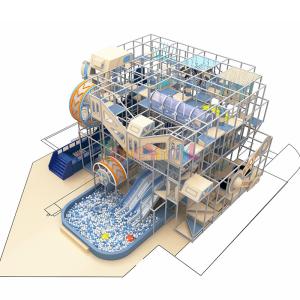 China Commercial Custom Indoor Playground Vivid Colors Children Amusement Theme Park factory
