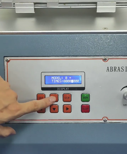 Japanese Precision Transmission Parts Alcohol Eraser Abrasion Tester